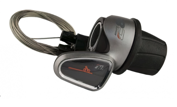 &Manette tournante de boite de vitesse