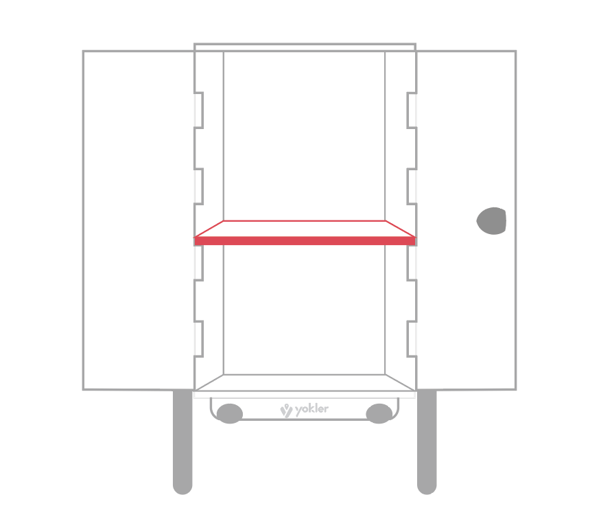 Etagère Yokler U (refit)