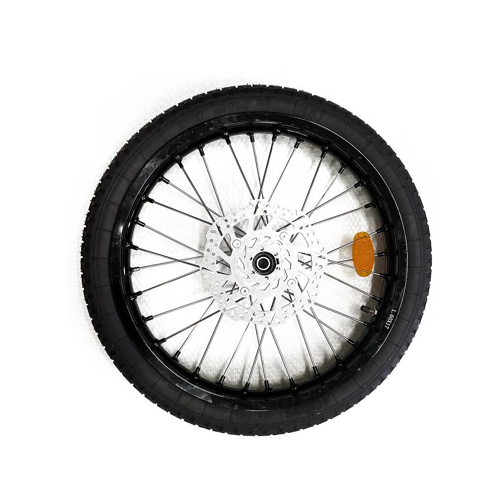 Roue complete montée (avant avec disque)